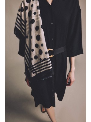 DeFacto Kadın Puantiyeli Şal H3688AX26SM