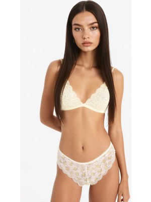 DeFacto Dantelli Çiçekli Brazilian Külot E6987AX25SP