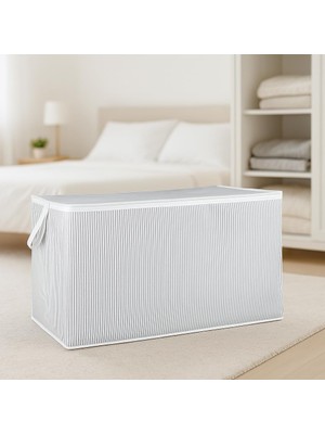 Adoz Shopping Pazar Kapısı Tela Kumaş Yorgan Yastık Kıyafet Hurcu Düzenleyici (80 x 40 x 60)