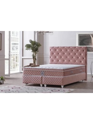 Vivense Lunka Baza Başlık Yatak Seti, 90X190