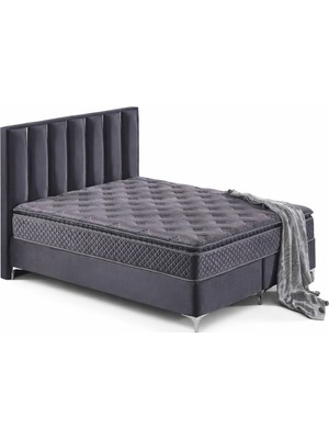 Mersanto Dongo Bazalı Yatak Seti – Modern Sandıklı Depolamalı Çift Kişilik Yatak