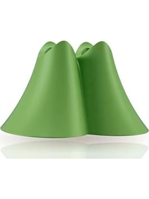 Adoz Shopping Bioplastik Fırça Tutacağı 2'li Yeşil