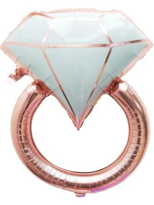 Adoz Shopping Bride To Be Rose Yüzük Folyo Balon