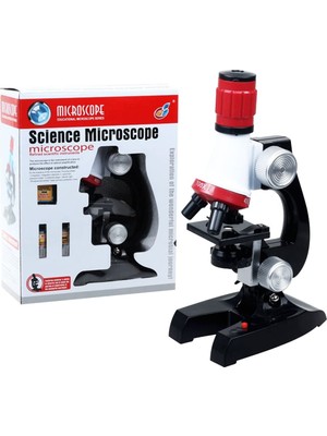 Toptan Bulurum Nikula Eğitici Mikroskop Kiti Zoom LED Işıklı 100X 400X 1200X ST1200X