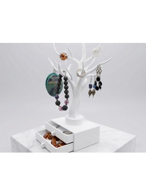 Karerca Ağaç Takı Organizer Takı Organizeri Takı Standı Takı Toka Yüzük Kolye Aksesuar Askısı Organizer