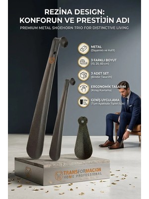 Transformacion 3 Boy Metal Çekecek Seti Rezina Design 719376