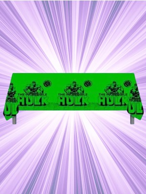Umamiçe Hulk Temalı Masa Örtüsü – 120X180 cm