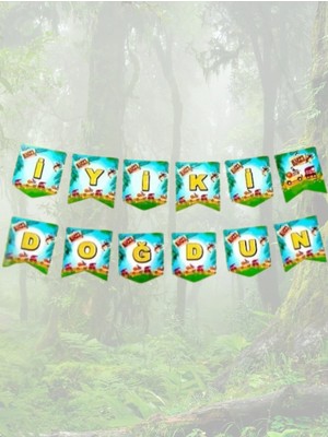 Umamiçe Safari "iyi Ki Doğdun" Yazılı Banner