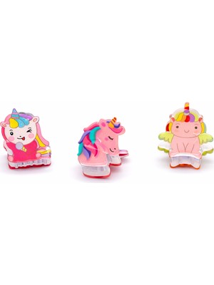 Mini And Kids Mini & Kids 3'lü Mini Figür Toka Happy Unicorn