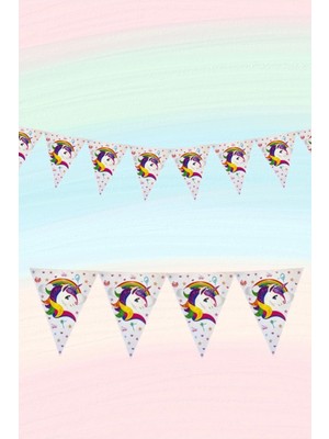 Umamiçe Unicorn Desenli Flama