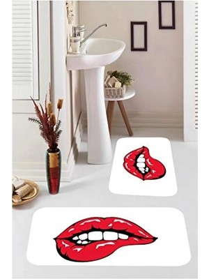 Esranın Dünyası Kaydırmaz Tabanlı 2'li Banyo Takımı Seti