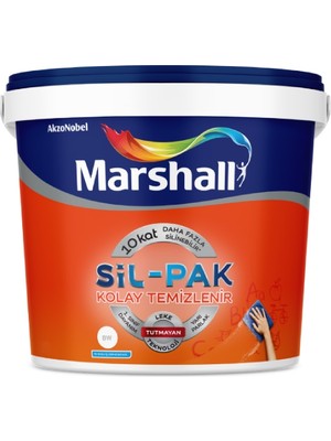 Marshall Sil-Pak Iç Cephe Boyası Beyaz 15L