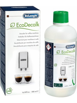 DeLonghi EcoDecalk Kahve Makinesi Temizleme Solüsyonu 10 Adet Doğal Kireç Sökücü