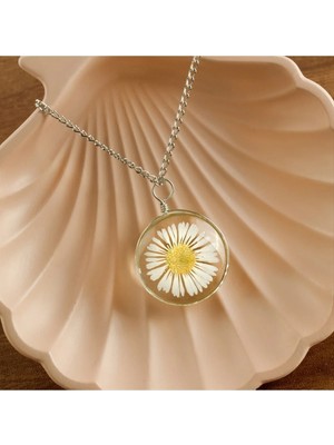 Lowell Home Ieg Papatya Epoksi Çelik Kolye LWLBJT-RSIEG327