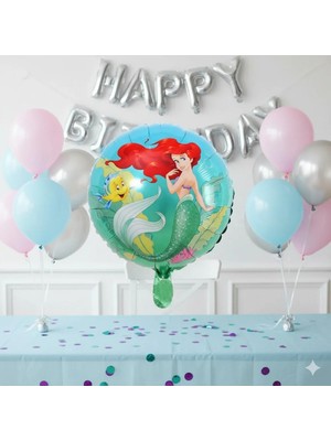 Umamiçe Deniz Kızı Temalı Folyo Balon