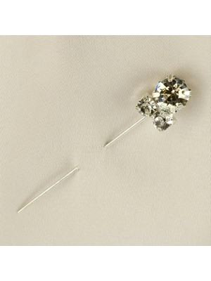 Hobilinka Taşlı Eşarp Iğnesi