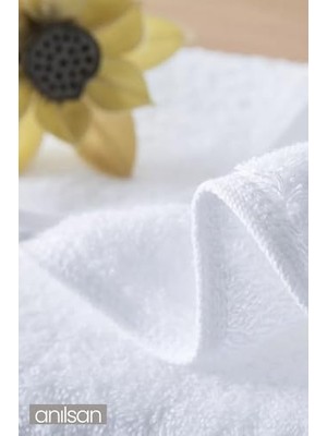 Adoz Shopping 10'lu El Havlusu - 50X90 Cm, 225GR,%100 Pamuk, Spa ve Otel Havlusu