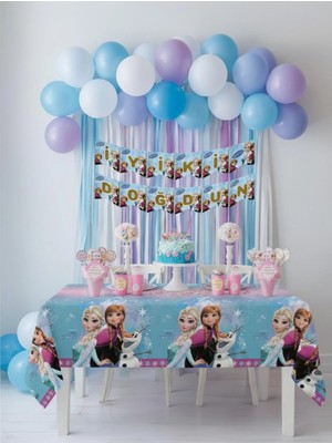 Umamiçe Frozen Elsa Temalı Masa Örtüsü – 120X180 cm