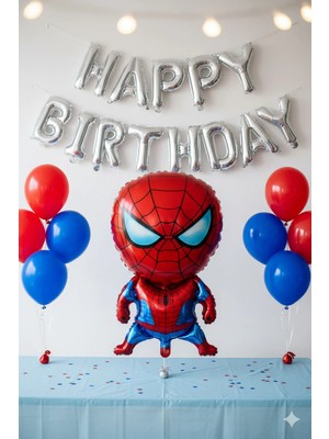 Umamiçe Örümcek Adam Temalı Folyo Balon
