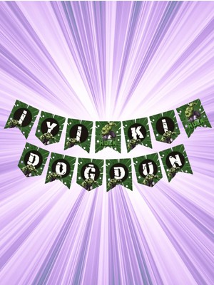 Umamiçe Hulk "iyi Ki Doğdun" Yazılı Banner