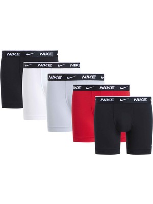 Nike Nıke Erkek Marka Logolu Elastik Bel Bantlı Çok Renkli Boxer NQ00KE1296 2b4