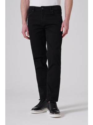 Morven  Erkek Siyah Denim 5 Cep Dynamic  Fit Jean