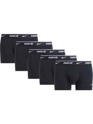 Nike Nıke Erkek Marka Logolu Günlük Kullanıma Uygun Siyah Boxer NQ00KE1295 001