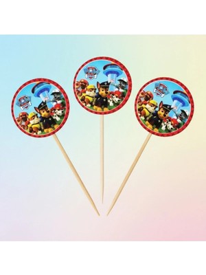 Umamiçe Paw Patrol Temalı Kürdan 16 Adet