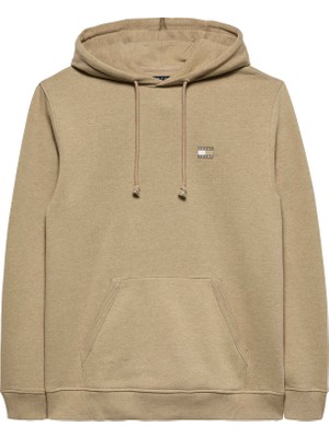 Tommy Hilfiger Tommy Hılfıger Erkek Marka Logolu Günlük Kullanıma Uygun Bej Sweatshirt DM0DM22666 Aen