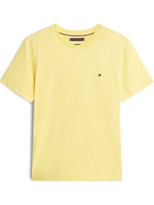 Tommy Hilfiger Tommy Hılfıger Erkek Marka Logolu Günlük Kullanıma Uygun Sarı1 T-Shirt MW0MW39995 Zf0