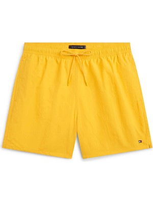 Tommy Hilfiger Tommy Hılfıger Erkek Marka Logolu Günlük Kullanıma Uygun Sarı Deniz Şortu UM0UM03477 Zft