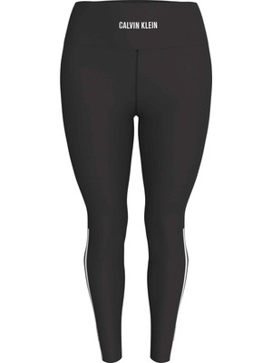 Calvin Klein Calvın Kleın Kadın Marka Logolu Günlük Kullanıma Uygun Siyah Tayt LVGWS6L637 Ub1