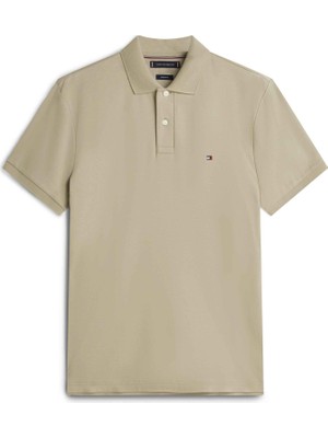 Tommy Hilfiger Tommy Hılfıger Erkek Marka Logolu Günlük Kullanıma Uygun Yeşil Polo Yaka T-Shirt MW0MW39994 M03