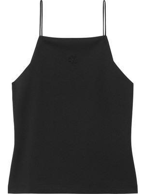 Calvin Klein Calvın Kleın Kadın Marka Logolu Günlük Kullanıma Uygun Siyah Atlet LV044F206G Ub1