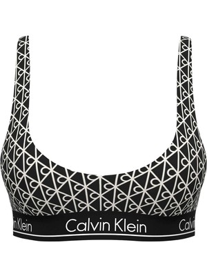 Calvin Klein Calvın Kleın Kadın  Siyah-Beyaz Bikini Üstü LV00Q61207 32N