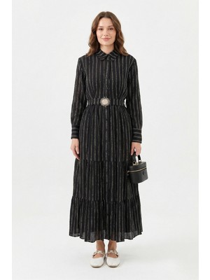 Missemramiss Summer Line Elbise 5248 Siyah
