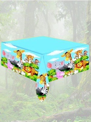 Umamiçe Safari Temalı Masa Örtüsü – 120X180 cm