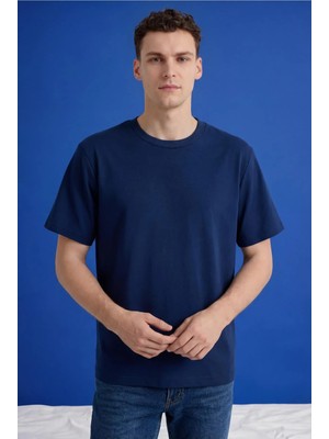 Freemen Erkek Oversize Tişört Nefes Alan Yumuşak Dokulu Terletmeyen Rahat Kalıp Basic