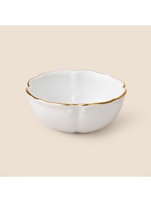 İpek Ipek Alex Kase - Kırık Beyaz / Gold - 9,5 cm