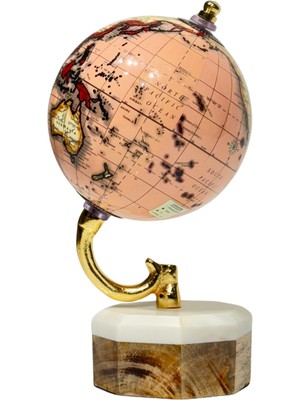 Lara Decor Mermer Kaideli Harita Dünya Obje