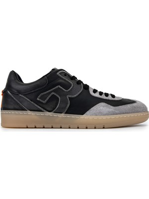 Tamer Tanca Barracuda Erkek Hakiki Deri Siyah/gri Sneakers & Spor Ayakkabı 511 BU3567 Erk Ayk SK25-26 Graıa/grafıte