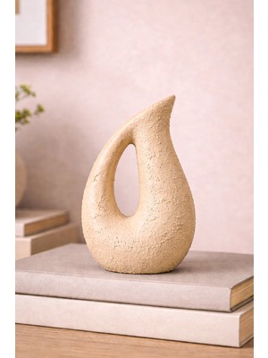 HMY Design Dekoratif Seramik Obje El Yapımı Modern Ev Dekoru - Arc