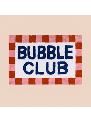 Evidea Soft Bubble Club Tufting Banyo Paspası - Ekru - 60X90 cm