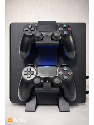 Ardu Ps4 Slim Dikey Stand ve Dualshock Kol Tutucu