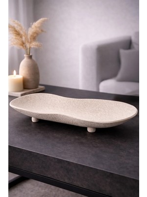 HMY Design Dekoratif Seramik Tabak El Yapımı Modern Ev Dekoru – Morpha