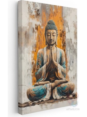 Artarilion Kanvas Duvar Tablosu Buddha 15 Yüksek Kalite Salon Ofis Dekorasyon Tablo