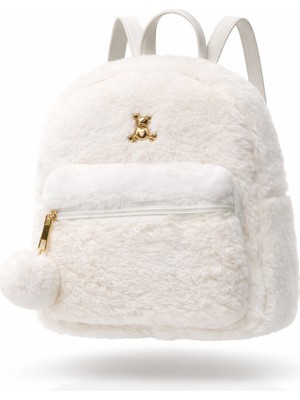 Lyona Kids Bags Puffy Günlük Çanta Krem