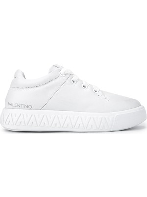 Tamer Tanca Mario Valentino Kadın Hakiki Deri Beyaz Sneakers & Spor Ayakkabı 1040 91V1315 Bn Ayk SK25-26 Bıanco