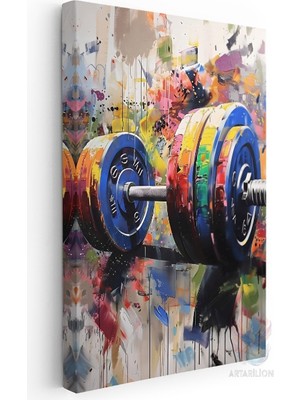Artarilion Kanvas Duvar Tablosu Pop Art Halter Yüksek Kalite Salon Ofis Dekorasyon Tablo