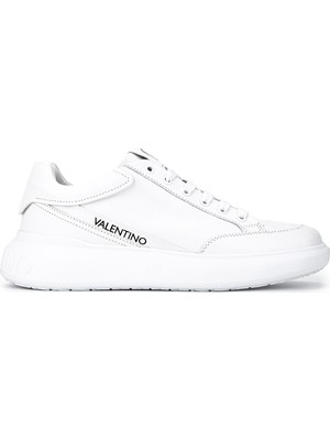 Tamer Tanca Mario Valentino Erkek Hakiki Deri Beyaz Sneakers & Spor Ayakkabı 1040 95J2302 Erk Ayk SK25-26 Bıanco